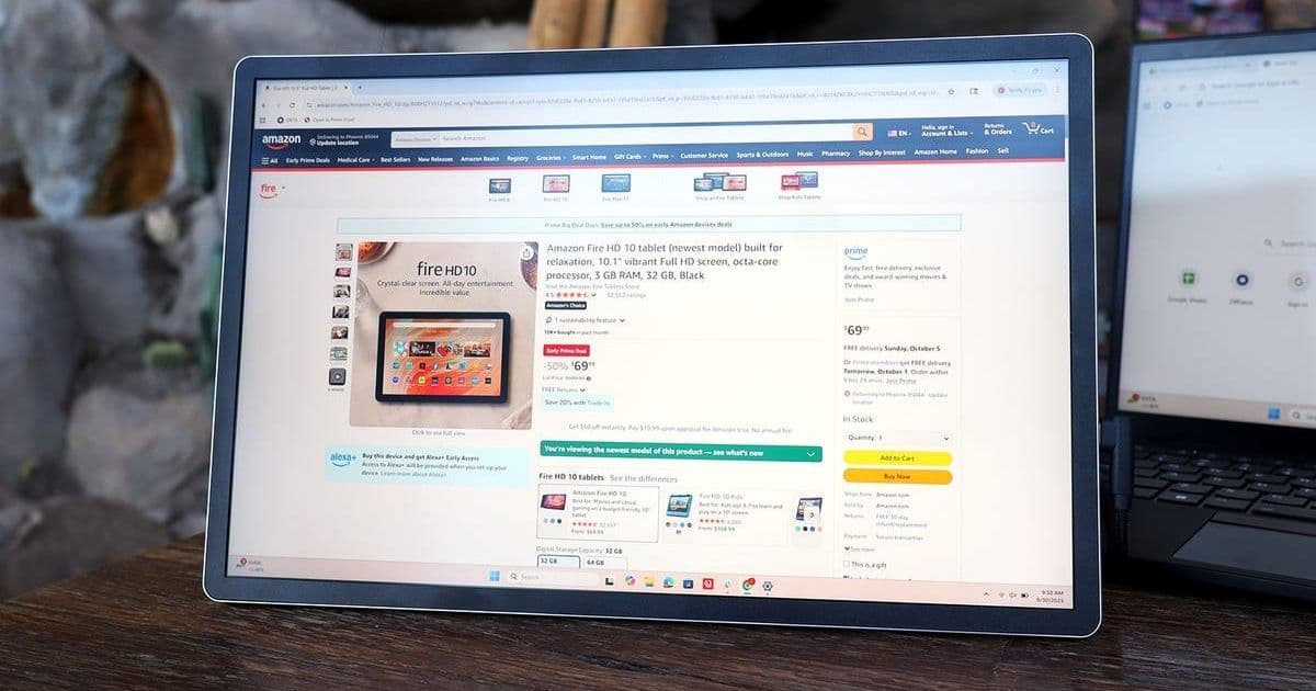 HP's Portable Monitor Delivers Desktop-Quality Display for On-the-Go Productivity