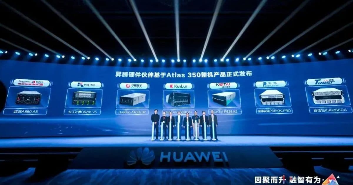 Huawei's Atlas 350 AI Accelerator Challenges Nvidia's H20 with FP4 Breakthrough