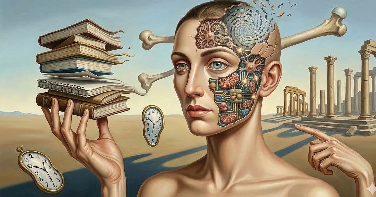 Why Large Language Models Are Still Stochastic Parrots and What It Means for Biological General Intelligence