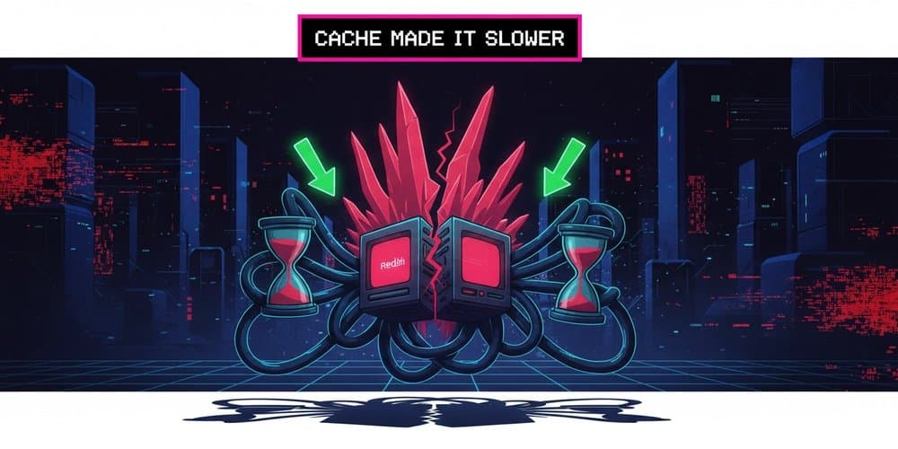 I Added a Cache and the System Got Slower: The Hidden Cost of Caching