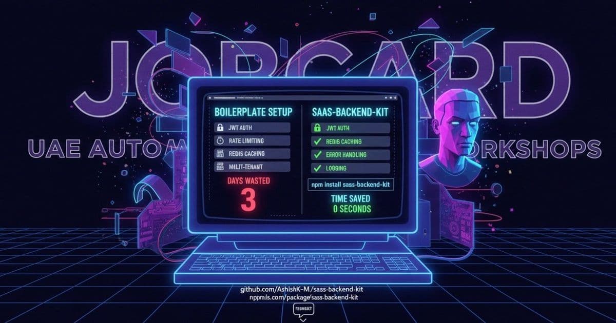 SaaS Backend Starter Kit Eliminates Days of Boilerplate Setup