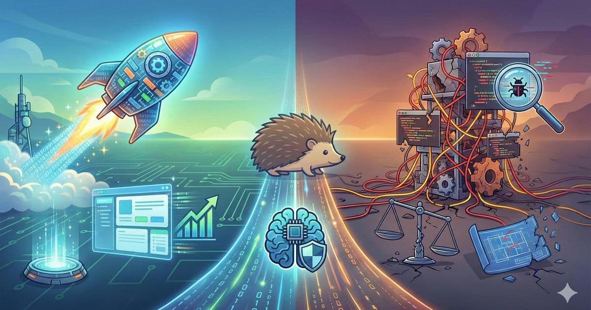 AI-Assisted Development: Amplifying Velocity and Technical Debt in Enterprise Applications