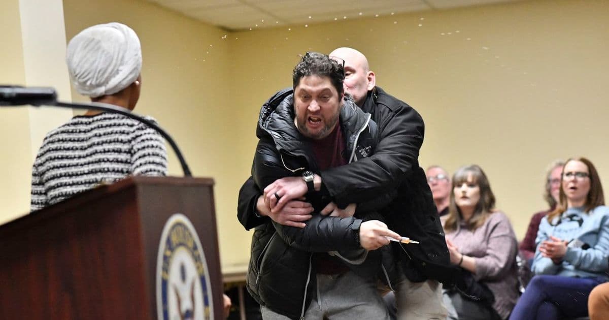 Rep. Ilhan Omar Attacked at Minnesota Town Hall by Man with Syringe