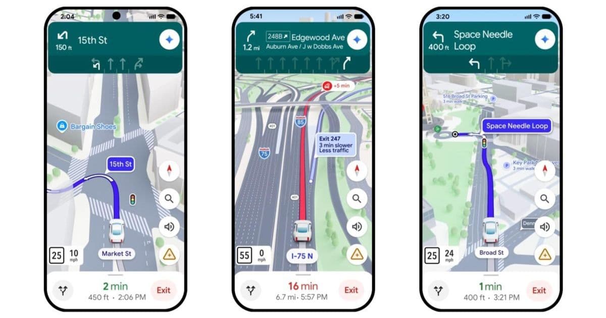 Google Maps Immersive Navigation: A Decade's Biggest Driving Update