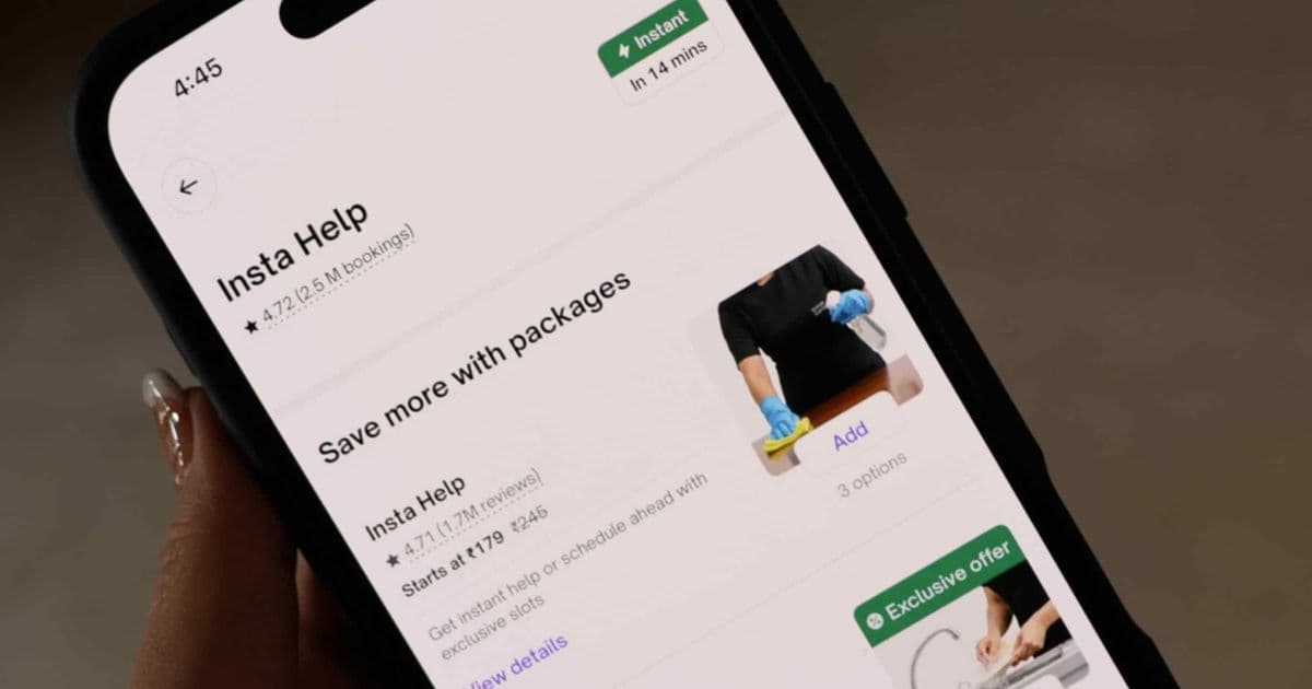 India's housekeeping apps tap growing demand for speedy services