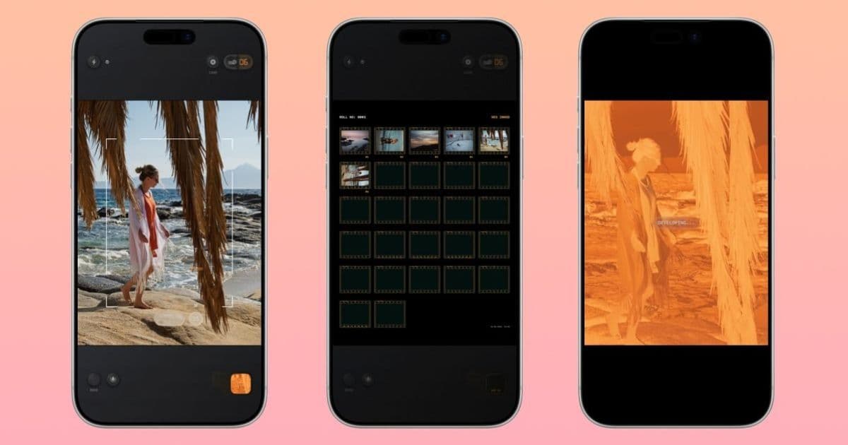 Kiosk 27 brings analog film photography to iPhone with RAW processing and 27-shot limit
