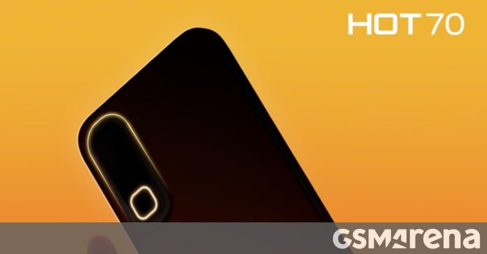 Infinix Hot 70 series to debut next week with a color‑changing rear panel