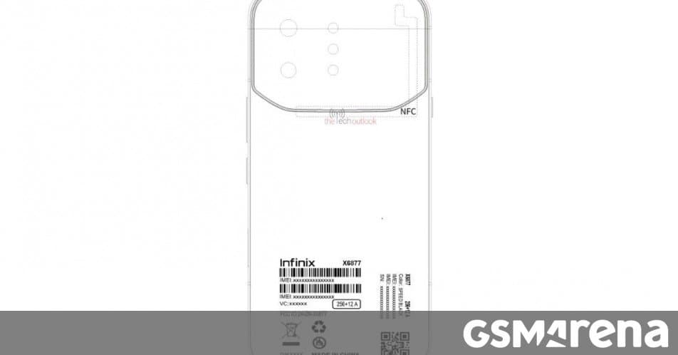 Infinix Note 60 Ultra FCC certification reveals two battery capacities