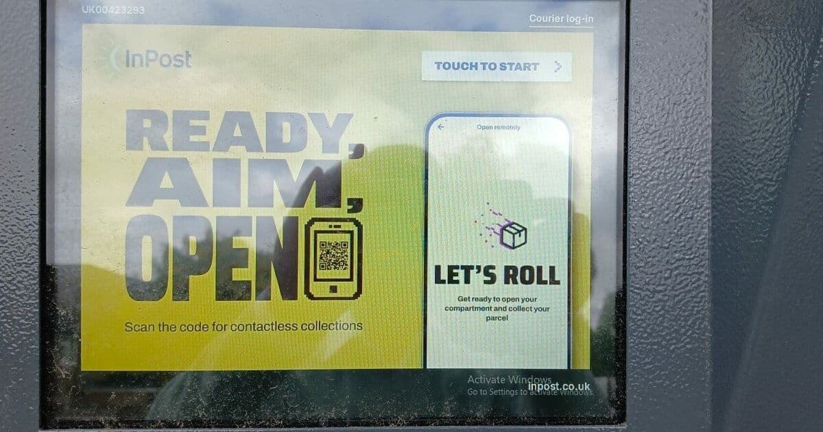 InPost Parcel Lockers Expose Users to Unactivated Windows, Raise Privacy and Compliance Concerns