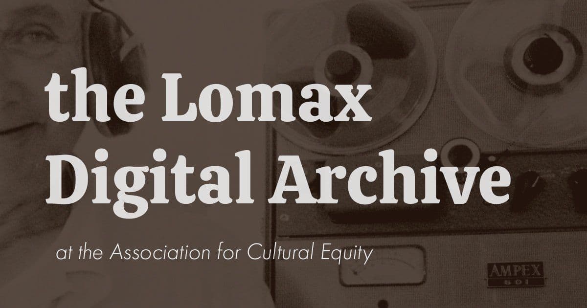Inside the Lomax Digital Archive: How Metadata Engineering Preserves Cultural Heritage