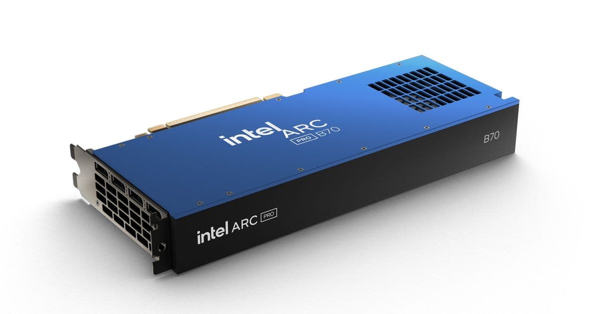 Intel Arc Pro B70 and B65: Big Battlemage GPUs Target AI Workstations with 32GB VRAM