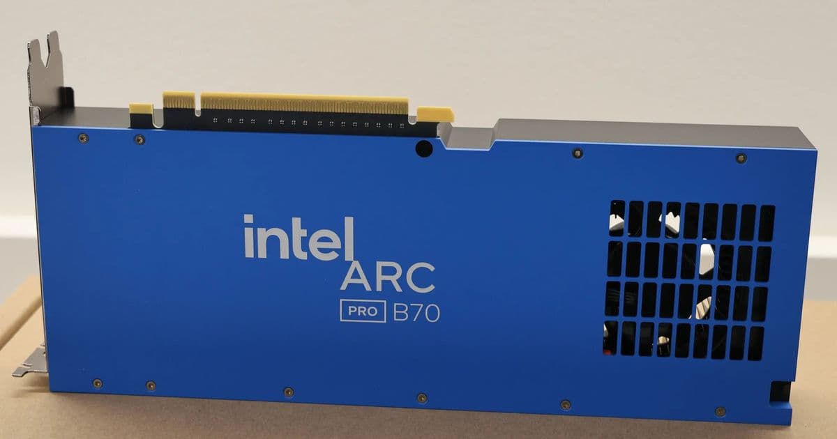 Intel Arc Pro B70 Linux Performance Tested Against RTX and Radeon PRO