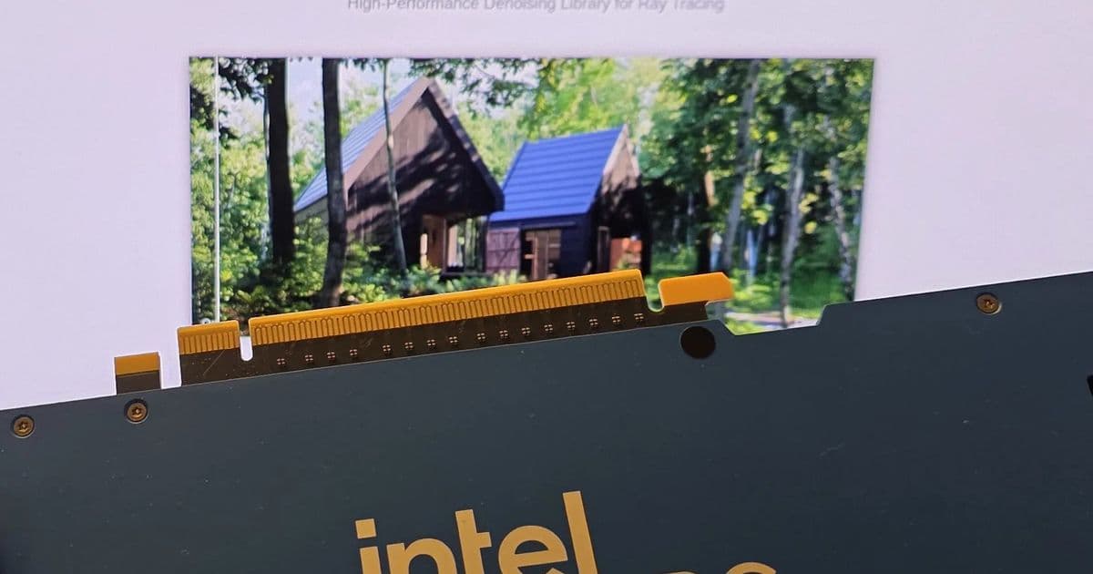 Open Image Denoise 2.5 Brings Real Speed-Ups to Intel Arc GPUs and AMX-FP16 CPUs