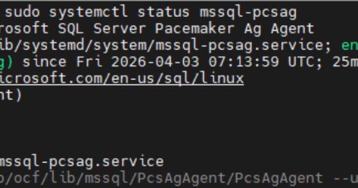 Microsoft Advances SQL Server High Availability on Linux with Pacemaker HA Agent v2