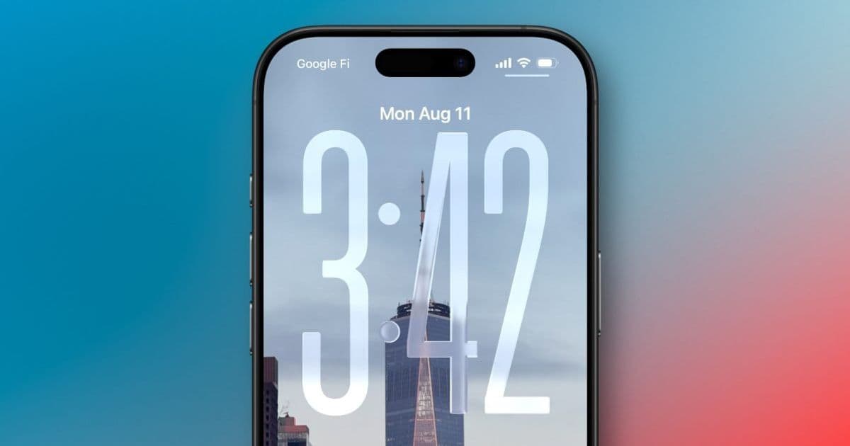 iOS 26 Blurs the Always‑On Display Wallpaper by Default