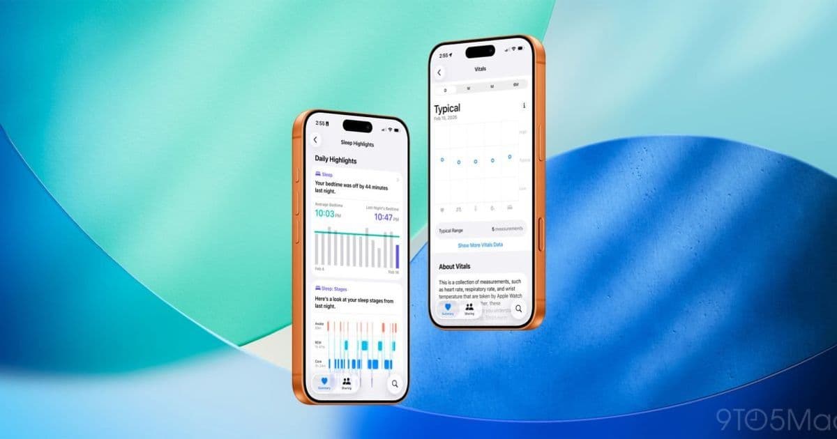 iOS 26.4 Enhances Apple Health with Expanded Vitals and Sleep Tracking