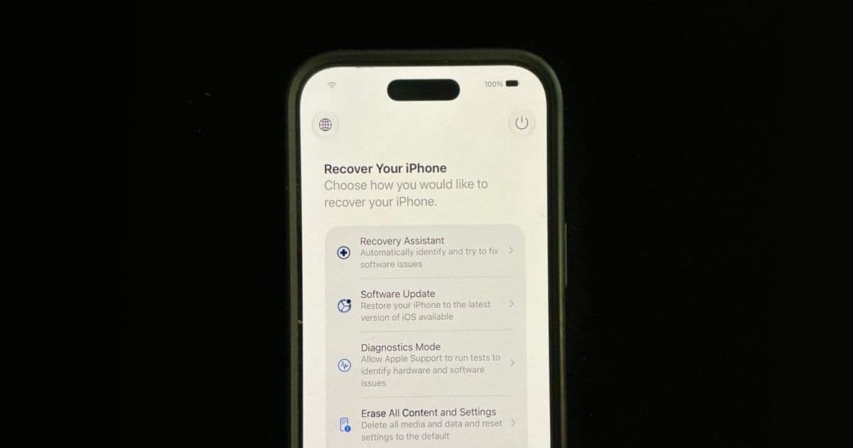 iOS 27 Recovery Mode Moves More Last-Resort Fixes Onto the Device