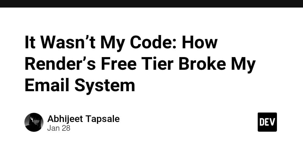 When Free Tier Limits Break Your Production Email System