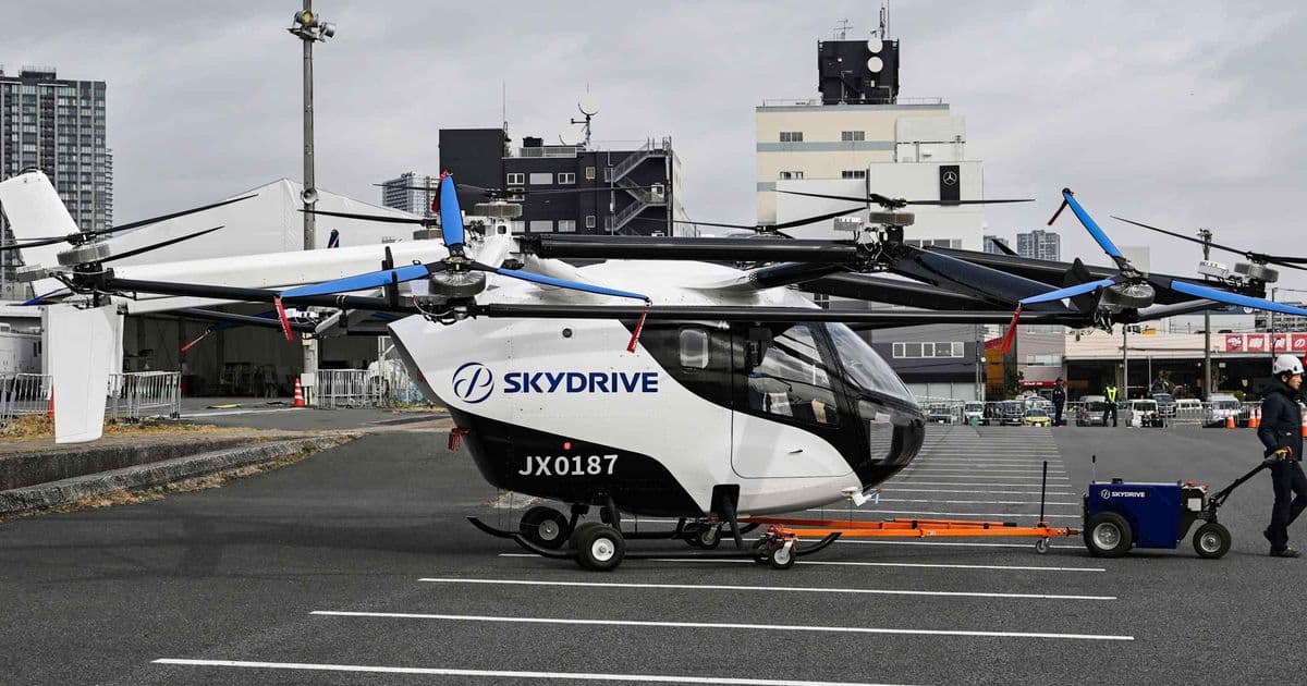 SkyDrive Bets on 2028 Commercial Launch as Japan's Flying Car Race Heats Up