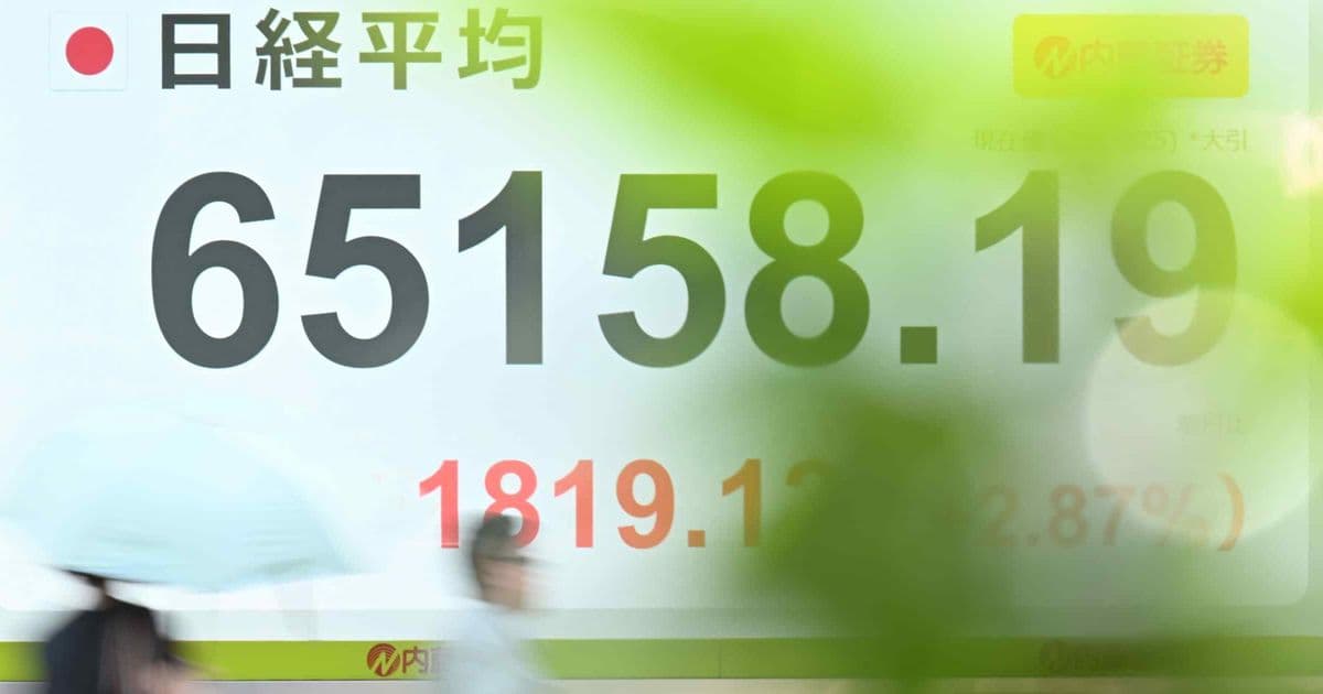 Japan’s Stock Market Hits Record High on Optimism Over Iran Negotiations