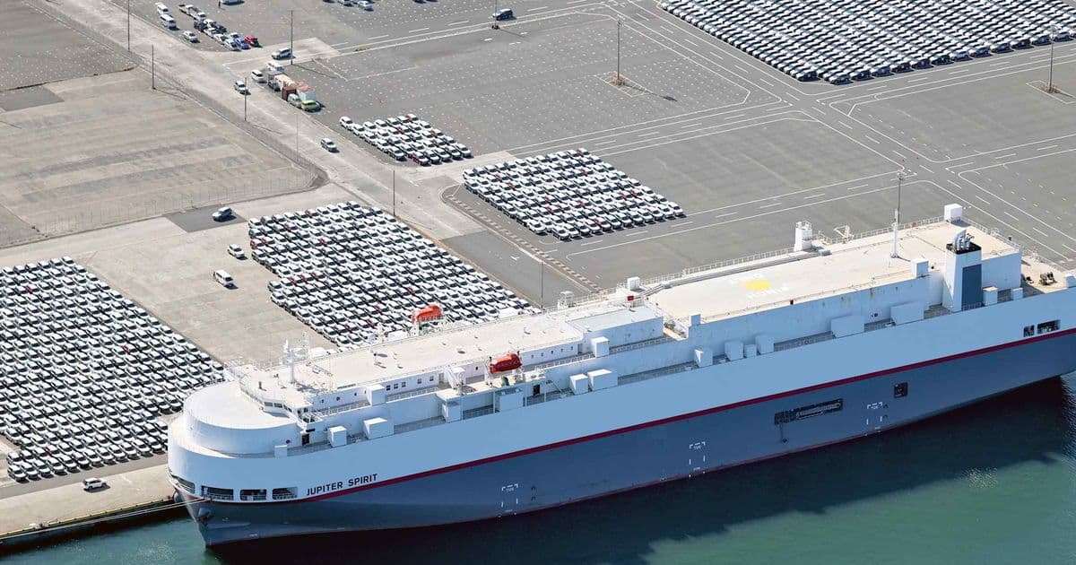 Japan's Car Exports to Middle East Decline Sharply Amid Regional Conflict