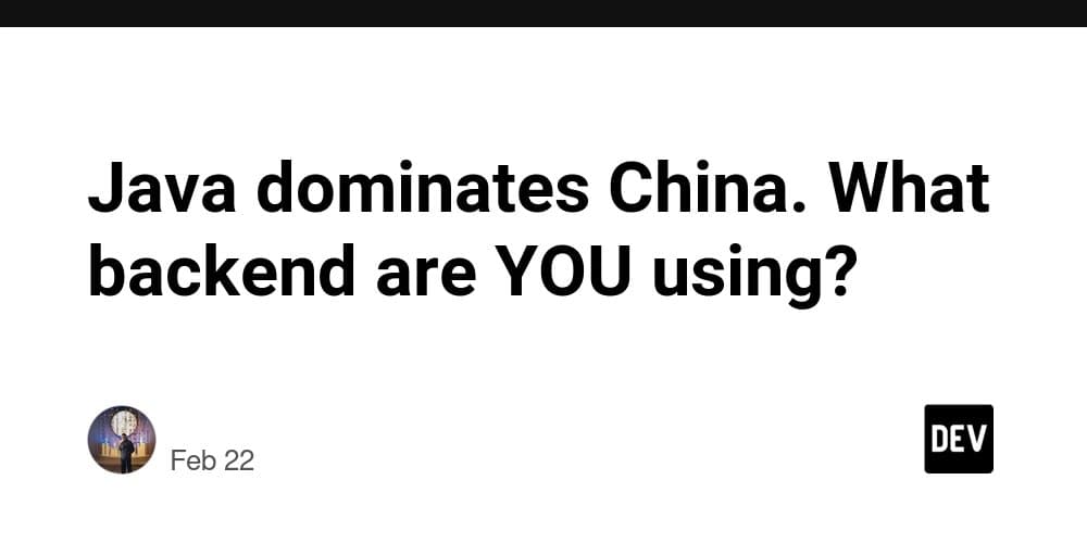 Java Dominates China's Backend Landscape: A Deep Dive into Global Language Preferences