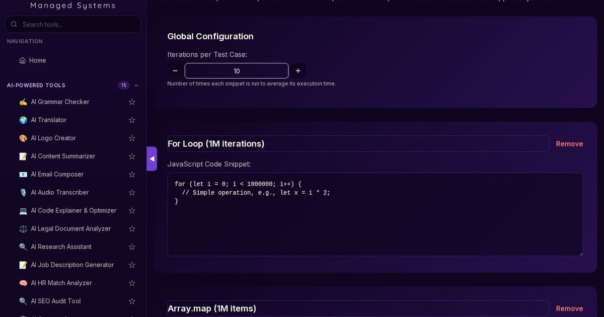 JavaScript Performance Unlocked: Why Benchmarking Directly in the Browser Matters