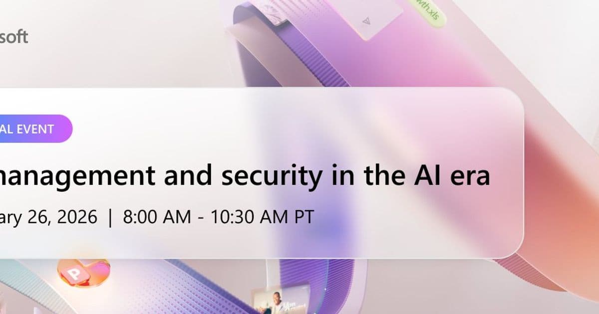Microsoft's AI Era Event: Mastering Copilot Security and Management