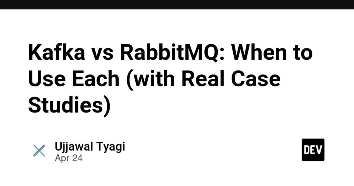 Kafka vs RabbitMQ: A Practical Guide to Choosing the Right Message Broker
