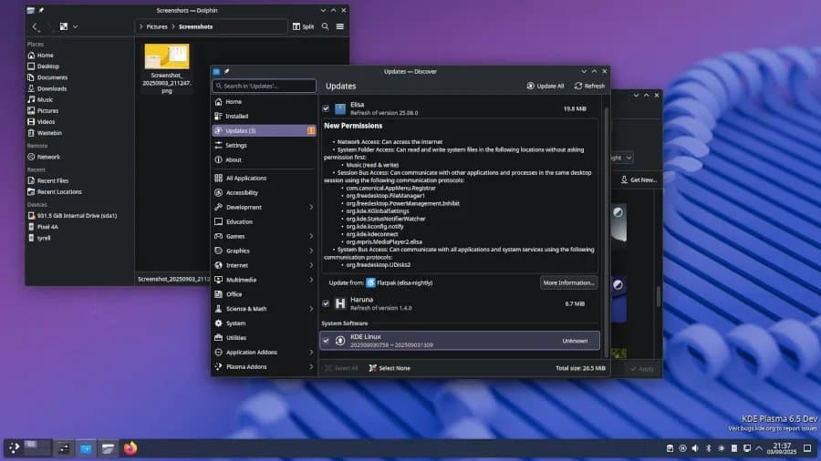 KDE Linux Prunes Its Insecure & Unused Software