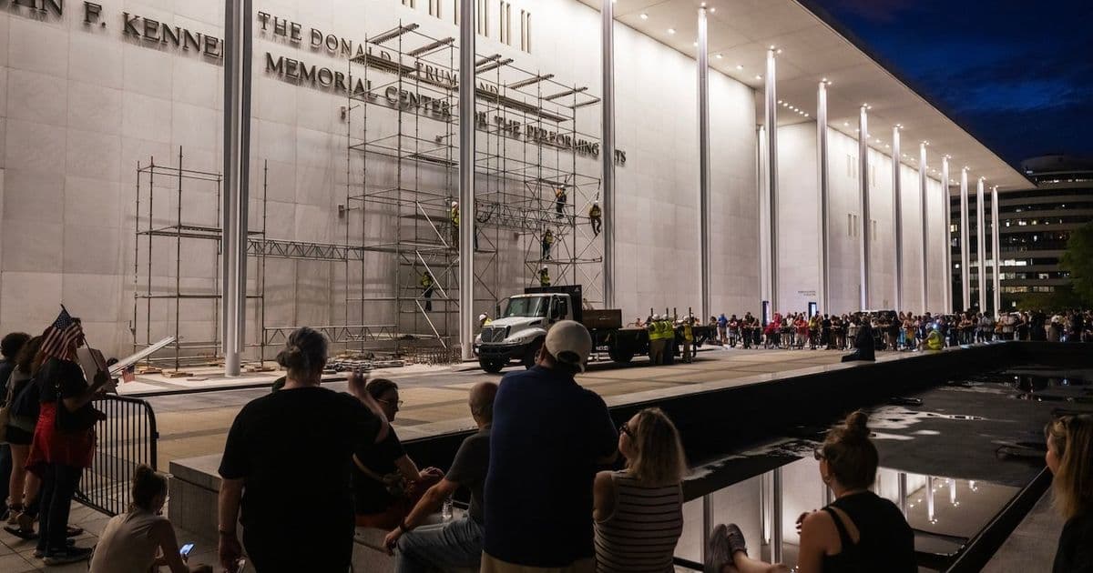 Kennedy Center Removes Trump's Name Amid Legal Dispute