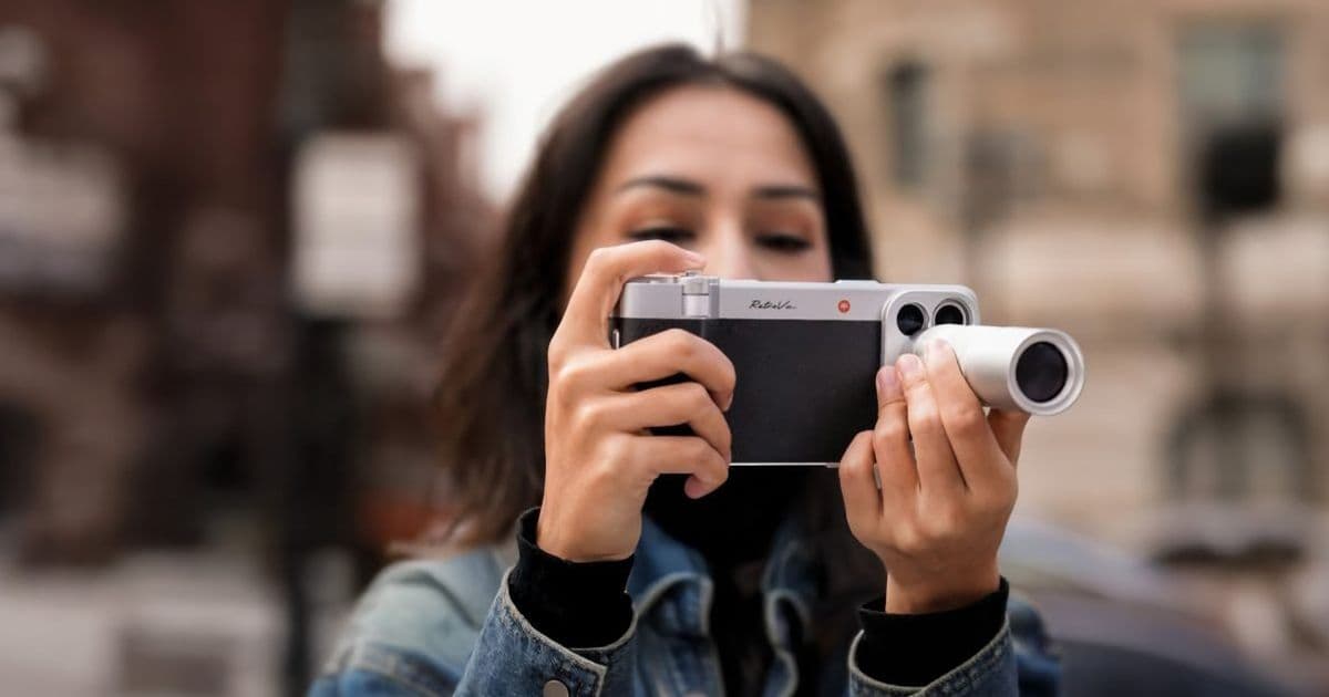 PGYTECH's RetroVa Kit Transforms iPhone into Vintage Camera with Real Controls