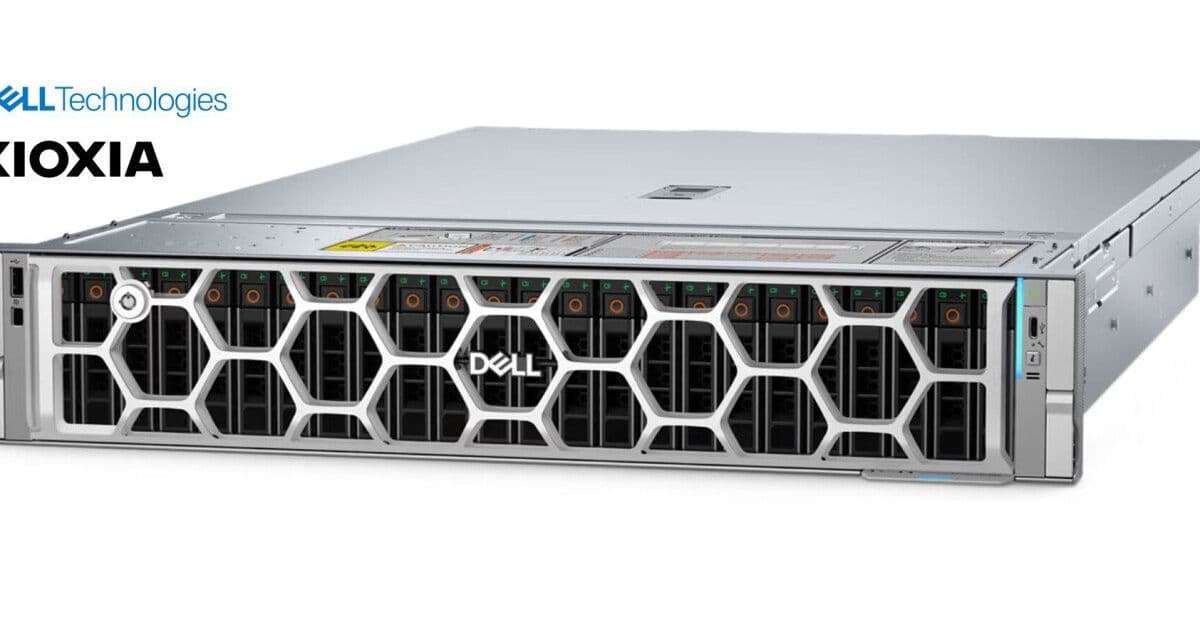 Dell and Kioxia push 10 PB storage into a 2‑RU chassis – what it means for AI and data‑lake builders