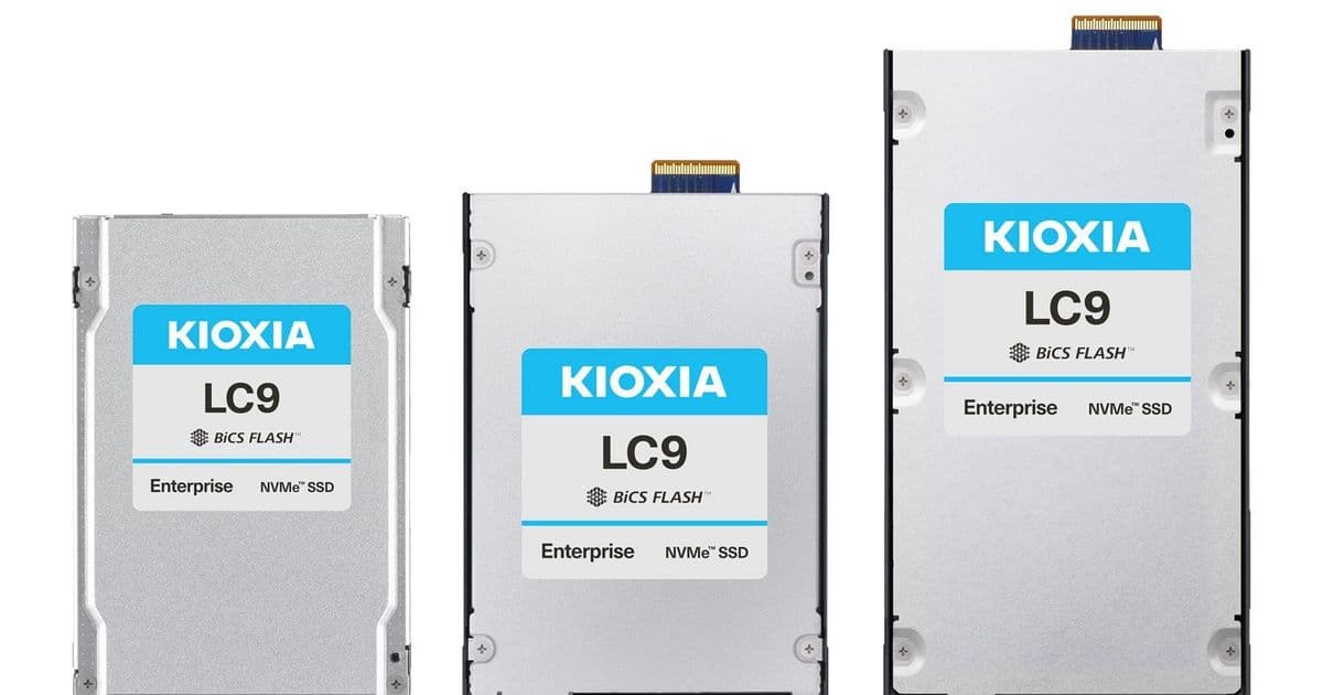 KIOXIA Shatters Storage Records with World's First 245TB SSD