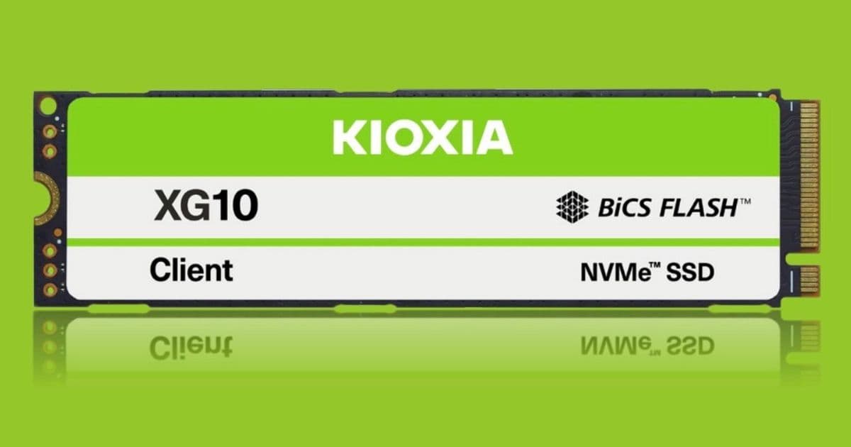 Kioxia XG10 Series PCIe Gen5 SSDs Raise the Bar for High‑Performance Workstations