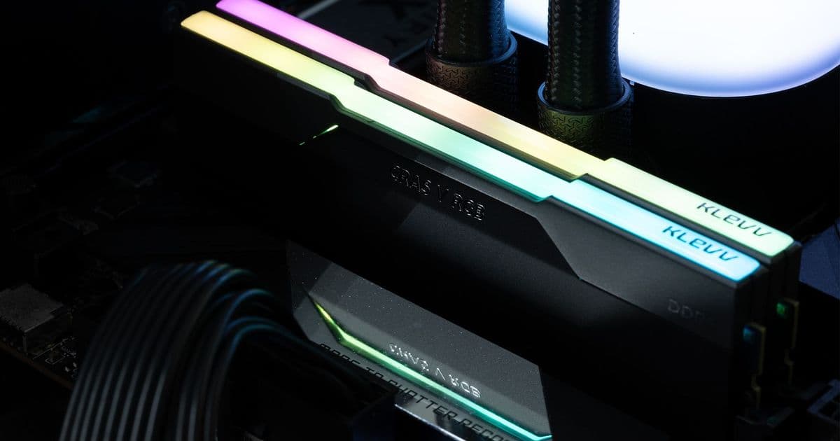 Klevv Cras V RGB DDR5-9600 C46: Pushing DDR5 Performance Limits Amid Market Constraints