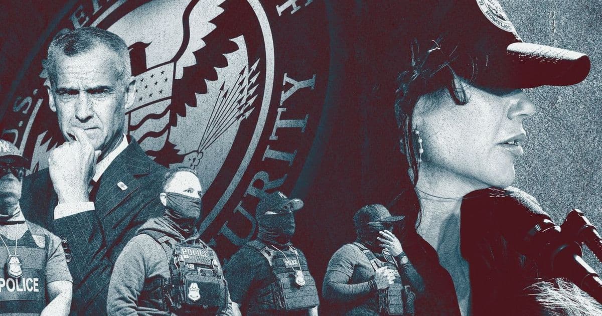 Kristi Noem Tightens Her Grip on the Department of Homeland Security