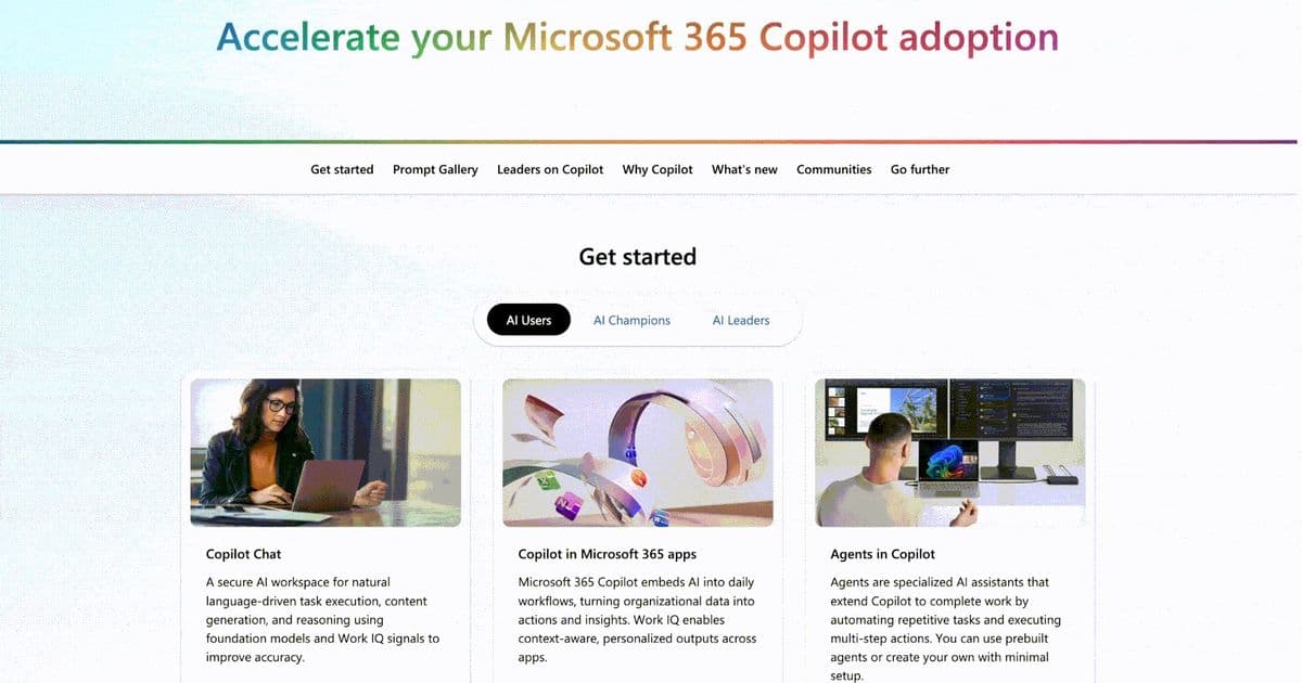 Microsoft 365 Adoption Hub Redesign Streamlines Copilot Implementation for Enterprise Users