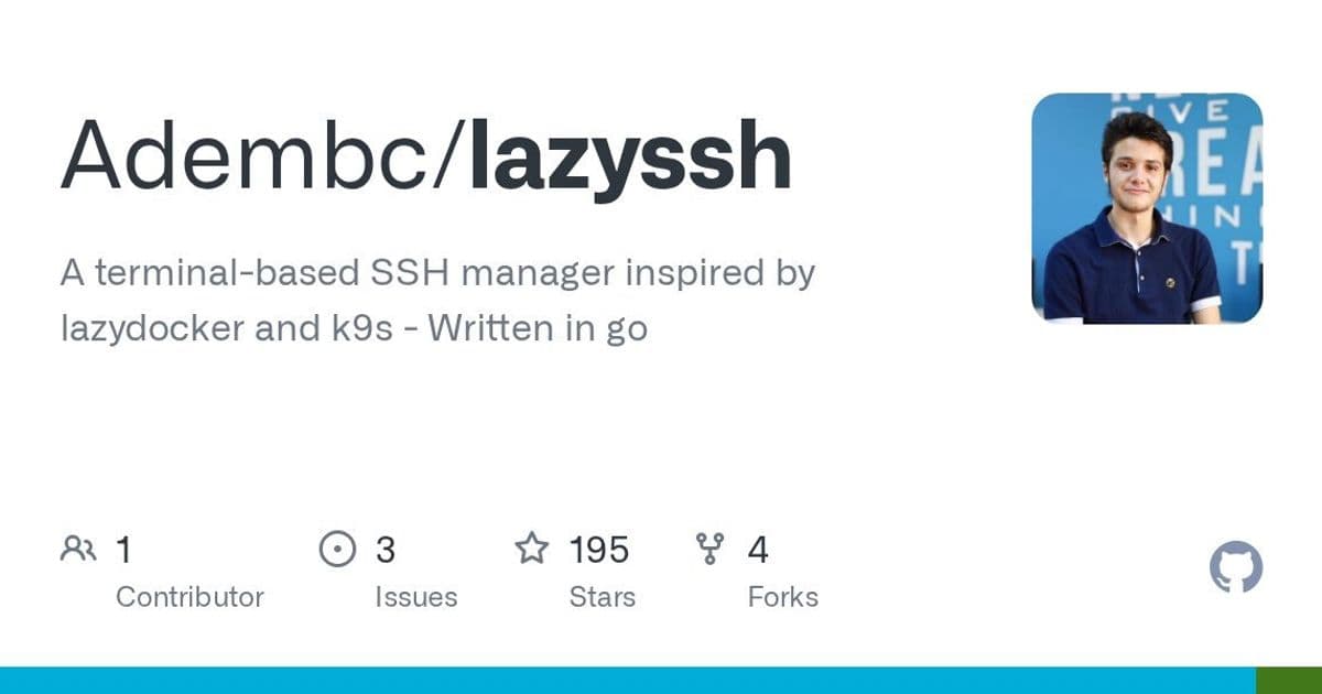 Lazyssh Revolutionizes SSH Management with Terminal-First Efficiency