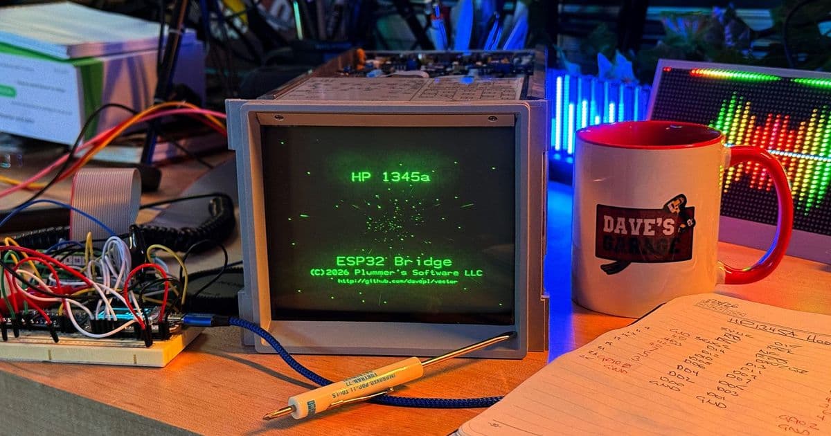 Legendary Windows Dev Revives 'War Games' Monitor with DIY Interface