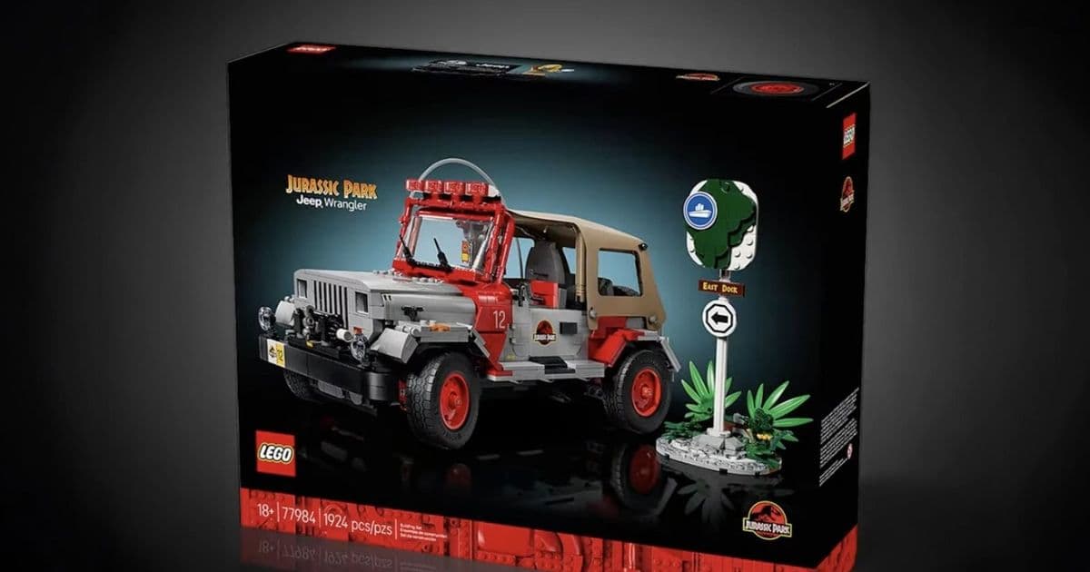 LEGO Unveils Jurassic Park Jeep Set with Triceratops Skeleton Surprise