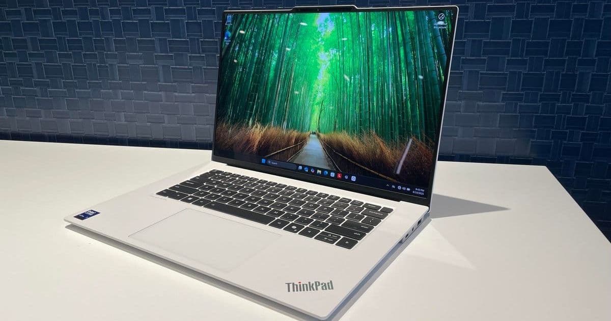 Lenovo's Glacial White ThinkPad X9 Redefines Professional Aesthetics at IFA 2025