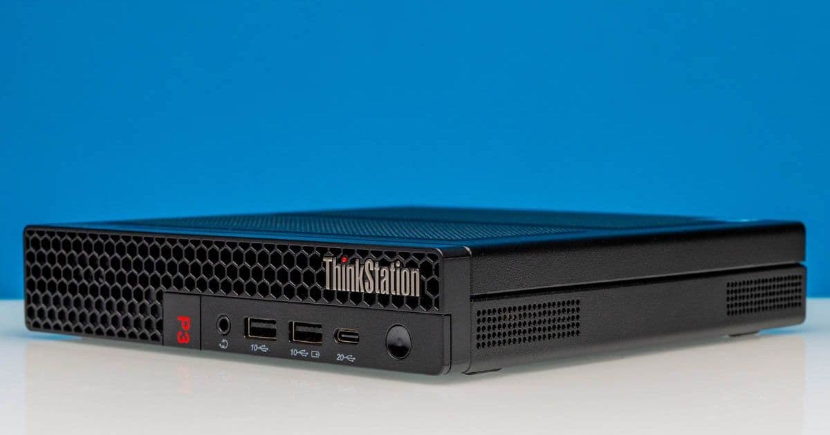 Lenovo ThinkStation P3 Tiny Gen 2 Review: NVIDIA-Powered Workstation in a 1-Liter Package