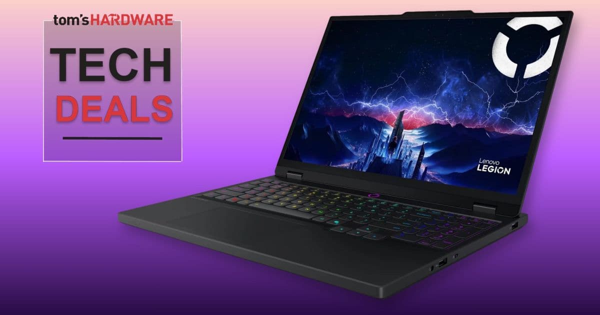 Lenovo's Legion 5i Gaming Laptop Drops to $1,299 with RTX 5060 and OLED Display