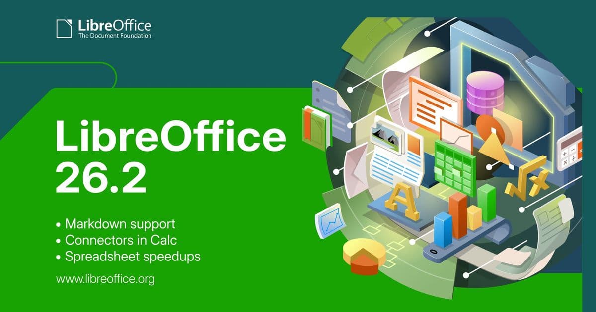 LibreOffice 26.2 Delivers Performance Improvements and Enhanced Compatibility in Latest Release