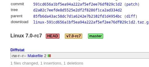 Linux 7.0-rc7 Released With Improved Docs For AI Agents, WiFi Driver Performance Fix
