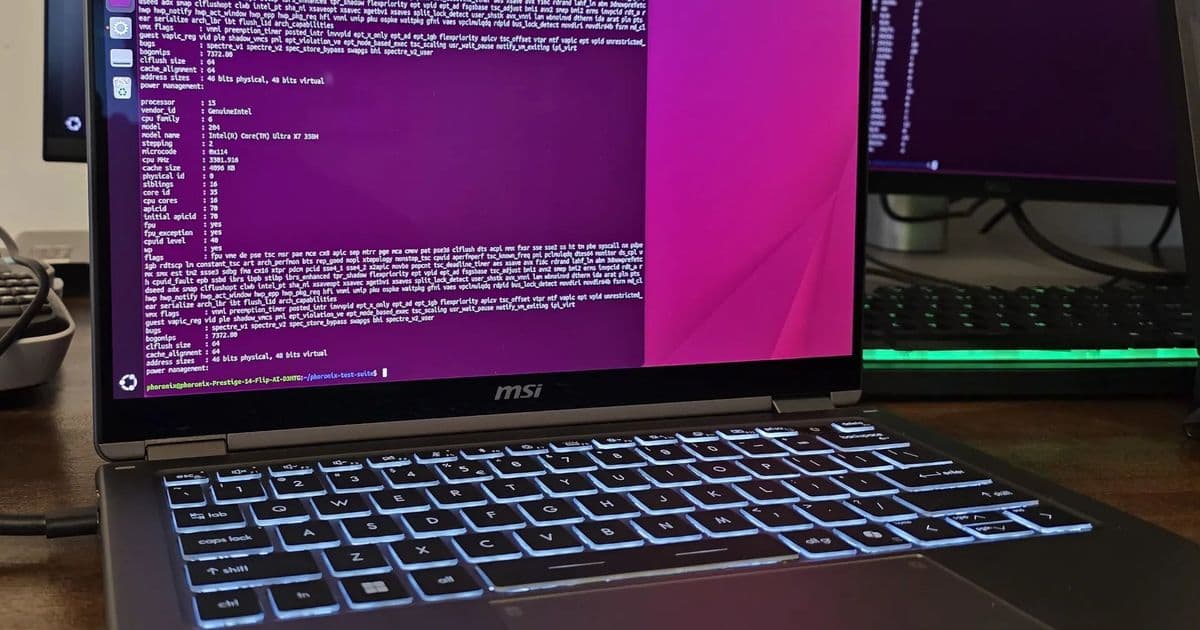 Linux 7.0 Shows Early Performance Regressions on Intel Panther Lake