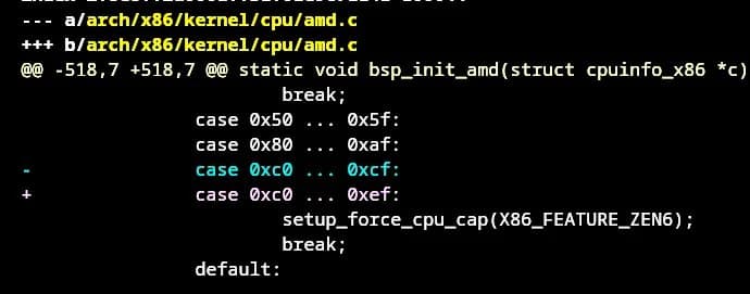 Linux 7.1‑rc7 Expands AMD Zen 6 CPU Model Detection