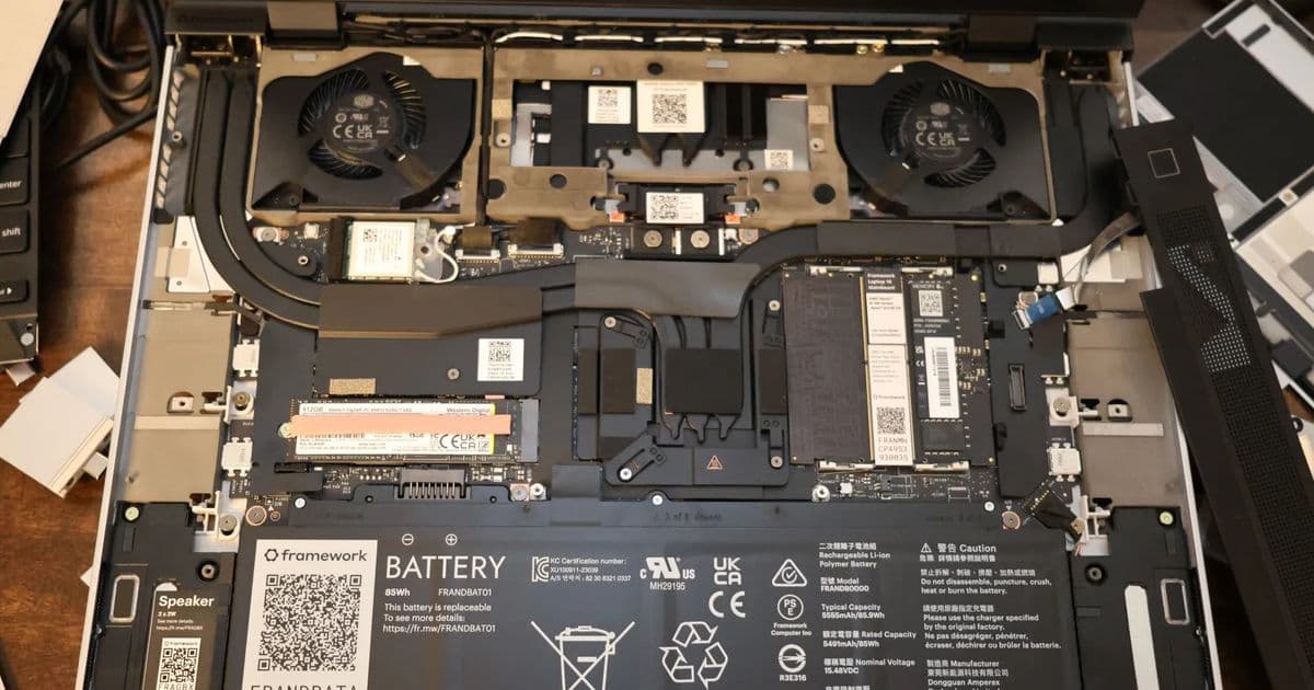 Linux's cros_ec Driver Gains Custom Fan Curve Support, and Framework Laptop Owners Should Care