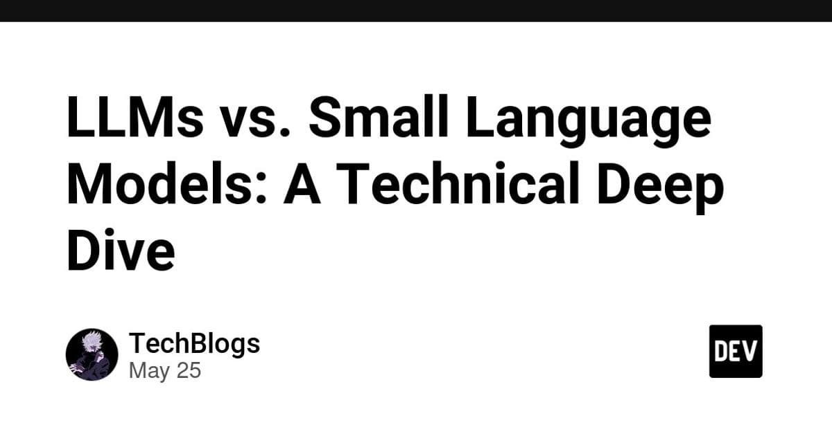 LLMs vs. Small Language Models: A Distributed Systems Perspective